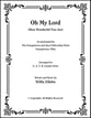 Oh My Lord (How Wonderful You Are) SATB choral sheet music cover